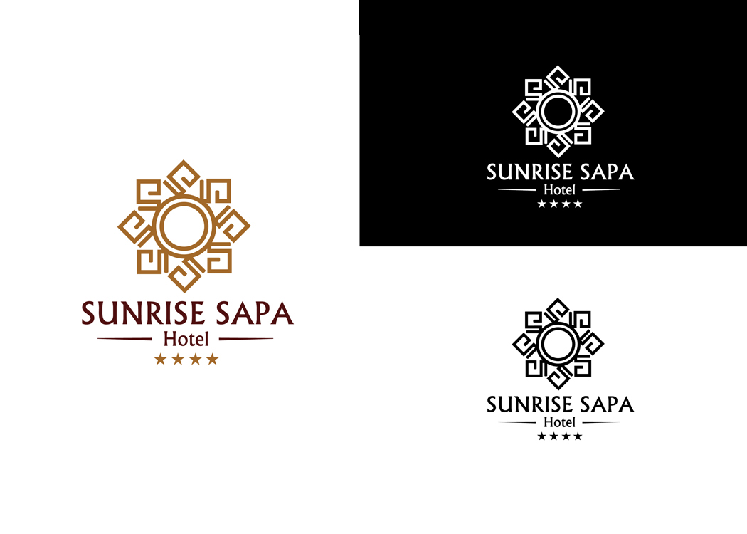 SUNRISE SAPA HOTEL - Thiết kế logo khách sạn 4 sao Sunrise Sapa Hotel